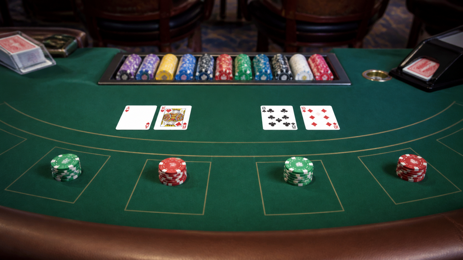 baccarat trực tuyến uy tín: Cách lựa chọn có trách nhiệm Bàn baccarat với bài và phỉnh trong không gian casino